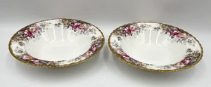 Royal Albert Soup/Desert/Breakfast Bowls Autumn Roses 20cms x 2, 1st Quality. - Picture 1 of 6