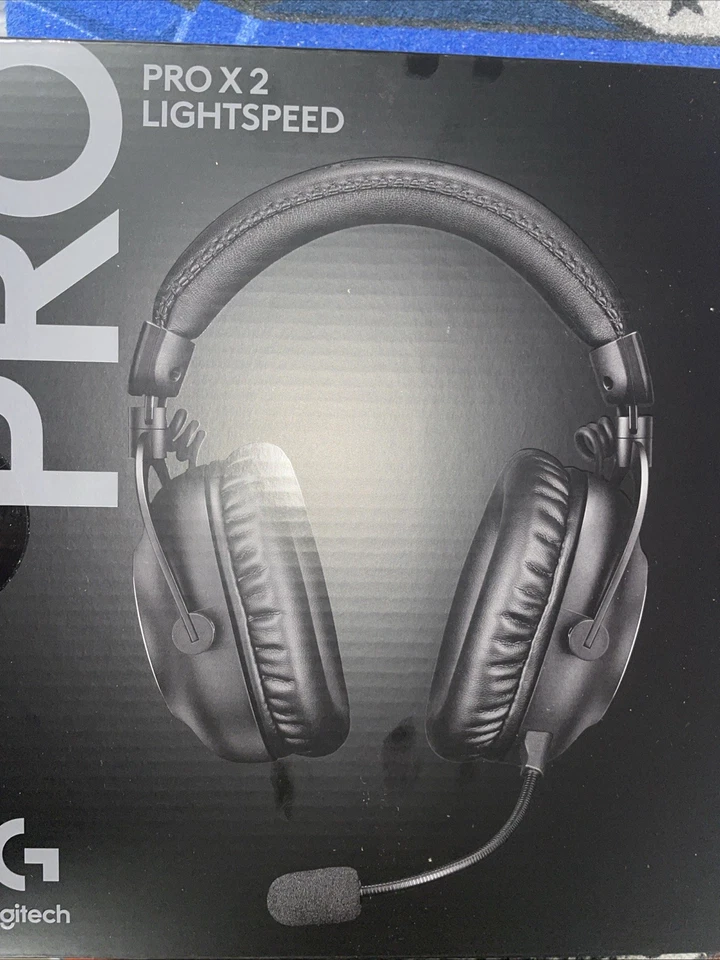 Nuevos auriculares para juegos Logitech PRO X 2 LIGHTSPEED negros A00182 Foto 1 de 1