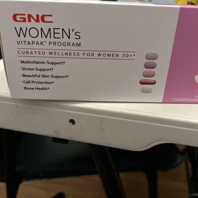 GNC женщин 30 + Vitapak, поливитамины, стресс и поддержка костей, поддержка кожи, 5 дюймов - Изображение 1 из 3