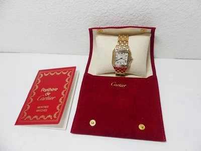 Cartier men's large 18K Yellow Gold Panthere 30mm ref 887968 - Image 1 of 4