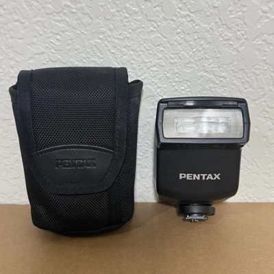 Pentax AF-200FG Shoe Mount Flash Auto TTL for Pentax Digital Camera - TESTED - Image 1 of 4