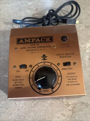 AMPACK #401  POWER PACK 4 TERMINAL TRANSFORMER USED - Image 1 of 2