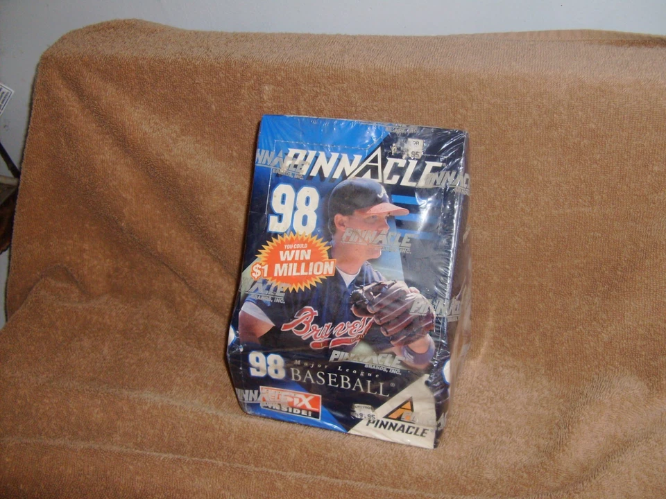 1998 Pinnacle  Collection Baseball Factory Sealed 18 pack box - Image 1 of 1