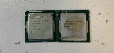 (Lote de 2) Procesador Intel Core i5-4590S 4th Gn 3.0GHZ 4-Core 6M Caché CPU "Q2B" Foto 1 de 3