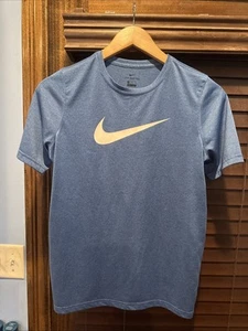 Nike Niños Jóvenes Adolescentes Niños Azul Dri Fit Camiseta Manga Corta Talla XL Usada - Imagen 1 de 3