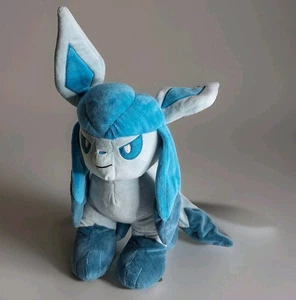 Pokemon Glaceon Stuffed Animal Plush Toy No Sound Build A Bear - Picture 1 of 16