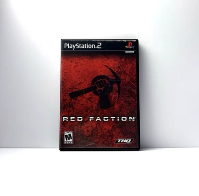 Red Faction PlayStation 2 PS2 Mint Disc CIB Complete Refurbished & Tested - Image 1 of 4