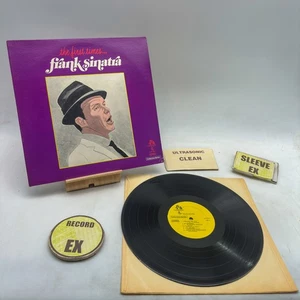 Frank Sinatra- The First Times... EX/EX Ultrasonic Clean Vinyl Record - Foto 1 di 3
