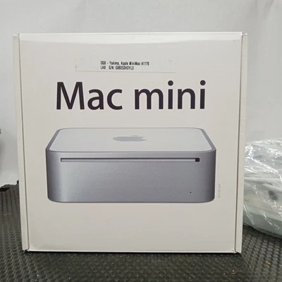 Apple A1176 Mac Mini Desktop Intel Core 2 Duo 1.83GHz 1GB RAM 80GB Used Open Box - Image 1 of 4