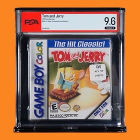 1st Print Tom And Jerry 9.6A PSA Nintendo Gameboy Color GBC WATA CGC VGA &