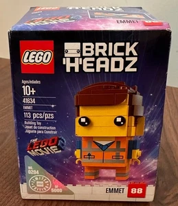 LEGO BRICKHEADZ: Emmet (41634) Edición Limitada Nuevo Precintado Caja Dañada J3 - Imagen 1 de 3
