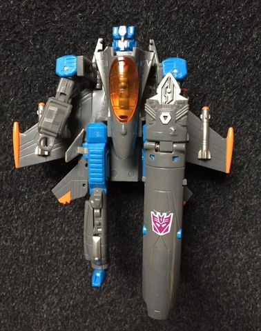 Thundercracker Deluxe Class Transformers Cybertron 2004 Incomplete Cover