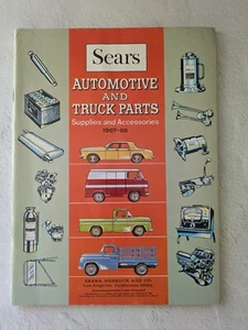 1967-68 Sears Automotive & Truck Parts Supplies and Accessories Catalog - Picture 1 of 7
