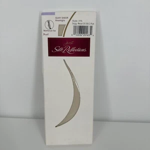 NUEVO Par de Rodilleras Hanes Silk Reflections PARL Puntera Reforzada Talla Única 2 - Imagen 1 de 3