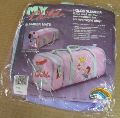 Bolso de dormir Mattel My Child Slumber Mate vintage nuevo de stock Foto 1 de 4