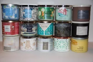 (A-E) - NEU Bath & Body Works 3-Docht-Kerze 14,5 Unzen groß - SIE WÄHLEN! - Bild 1 von 300