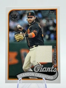 2024 Topps '89 Topps Relics #89BR-BC BRANDON CRAWFORD - Bild 1 von 2