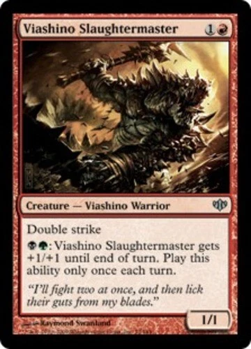 Conflux - Viashino Slaughtermaster - Foil - Image 1 of 1