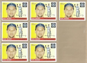 Lot of (7) 2004 Topps Heritage RAUL IBANEZ #134 Mariners --  FREE/FAST SHIPPING - Picture 1 of 1
