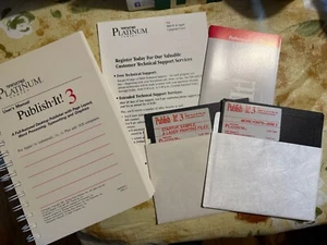 Apple 2 software: Publish-It 3 for Apple 2 computer.  Tested to run on our Apple - Picture 1 of 11