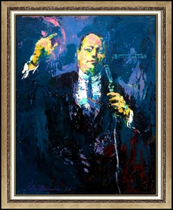 LeRoy Neiman Original Painting Oil on Board Large Jackie Gayle Signed Portrait - Picture 1 of 6