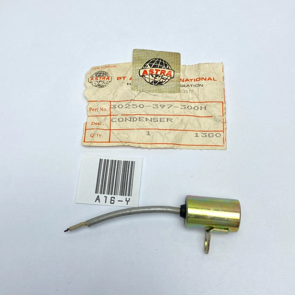 Repuesto condensador Honda CG125 CG110 Comp 30250-397-300 H NOS Foto 1 de 3