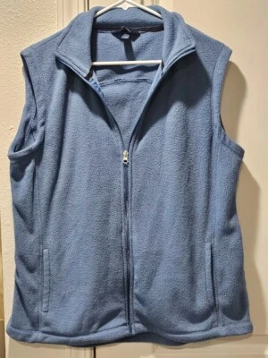 Chaleco sin mangas Great Northwest Indigo para mujer talla L azul polar Foto 1 de 4