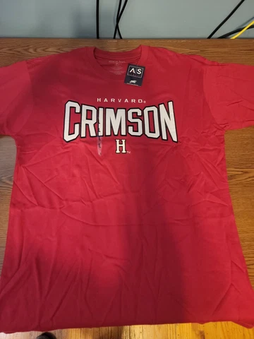 NCAA Harvard Crimson Men's Everlasting T-Shirt Large Crimson NWT Cover