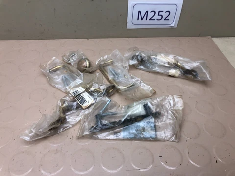 Lot of Misc NOS Vintage Brass Kitchen Bathroom Cabinet Door Pull Knob Cover