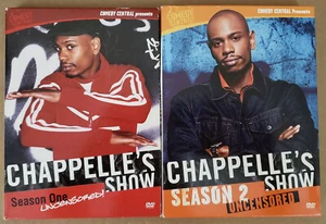 Chappelle's Show : Season 1 and 2 Uncensored Complete DVD Sets - Picture 1 of 3