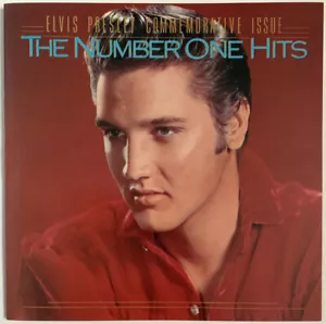 ELVIS PRESLEY THE NUMBER ONE HITS CD USA 1987 RCA 6382-R SILVER FACE EARLY PRESS - Picture 1 of 3