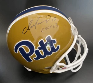 Casco Dan Marino FIRMADO Pittsburgh Panthers Envío Grabado CHOF 03 ITP PSA/ADN AUTOGRAFIADO - Imagen 1 de 5
