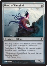 4x Hand of Emrakul ~ Lightly Played Rise of the Eldrazi MTG Magic x4 4 UltimateM