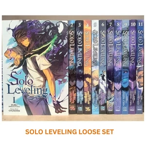 Solo Leveling Manga Vol 1-11 Inglés SUELTO Set Manhwa Comic Nuevo por Chugong - Imagen 1 de 12