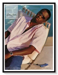 Sean John Moda P. Diddy Anuncio Impreso De Colección 2002 Revista Publicidad Peines - Imagen 1 de 2