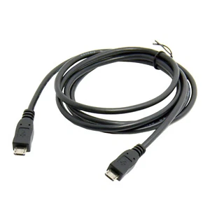 Micro USB Male to Micro USB Male Data Charged Cable for Mobile Phone Tablet 7H - Picture 1 of 12