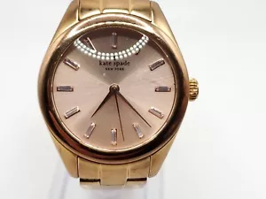 Kate Spade Live Colorfully Quartz Watch Women New Battery Rose Gold Tone 34mm - Picture 1 of 15
