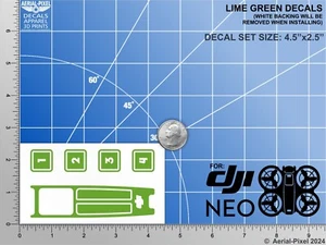 DJI Neo Racing Stripes With Battery Decals Number #1-4 - Picture 1 of 22