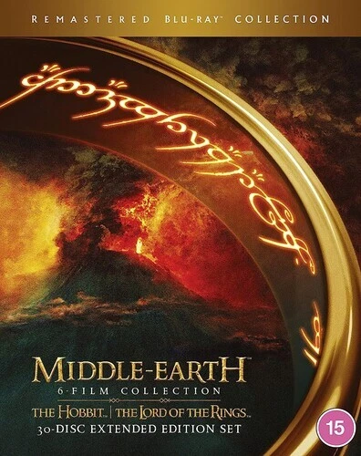 Middle-Earth: Six Film Collection (Extended Edition) [New Blu-ray] UK - Import - Image 1 of 1