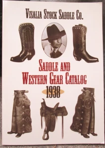 Visalia Stock Saddle Co Saddle & Western Gear Catalog 1938 TPB 1999 Reprint LN! - Imagen 1 de 6
