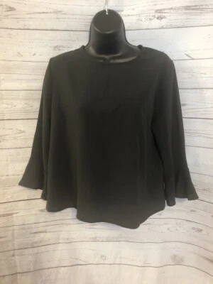 Blusa Top Mujer Meraki Manga Larga Negra Talla L Grande Foto 1 de 4