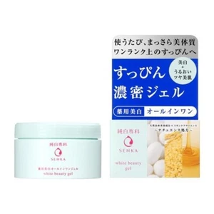 Shiseido [ Senka Medicated Whitening Moisturizing All-in-one Gel 100g ] - Picture 1 of 7