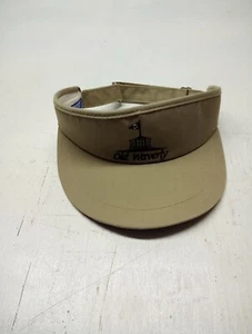 Vtg. Old Waverty Hat Golf Visor Adult Beige Adjustable Imperial USA Made - Picture 1 of 3