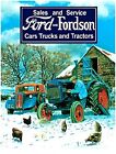 Ford And Fordson In Snow Large Steel Sign 400Mm X 300Mm (Og)