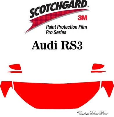 Película protectora de pintura 3M Scotchgard serie Pro 2022 2023 Audi RS3 Foto 1 de 3