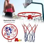 32cm Basketball Hoop Portable Basketball Wall Mounted Rim Net Standard Universal
