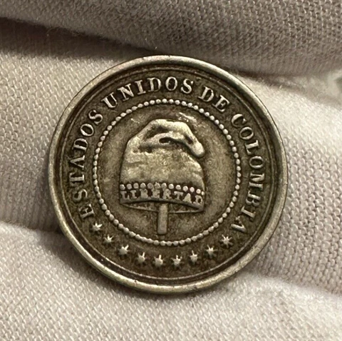 1881 COLOMBIA 2 1/2 CENTAVOS KM-180 - Combined shipping! B2257 Cover