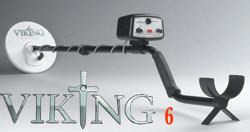 Viking 6 Metal Detector DD Non-Motion Metal Discrimination Kids - Image 1 of 1