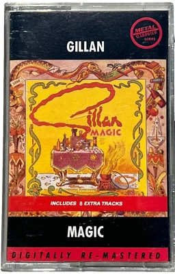 GILLAN MAGIC EXCELLENT CASSETTE TAPE METAL BLADE RECORDS IAN BAND - Image 1 of 4