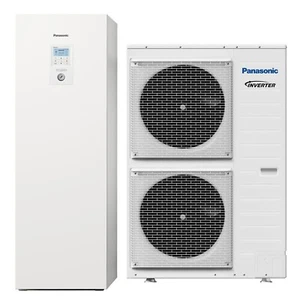 Wärmepumpe Panasonic 9 kW  KIT-AXC09HE8 T-CAP Kombigerät 400V mit 200L Speicher - Bild 1 von 4